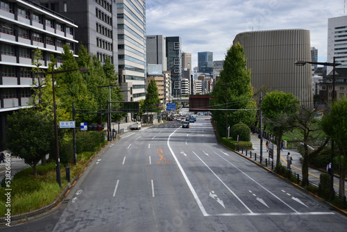 東京の道