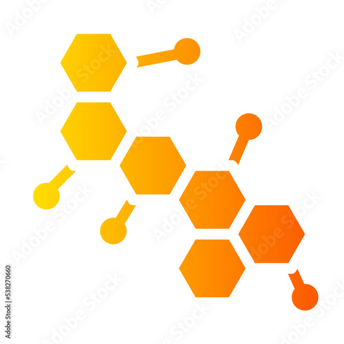 chemistry gradient icon