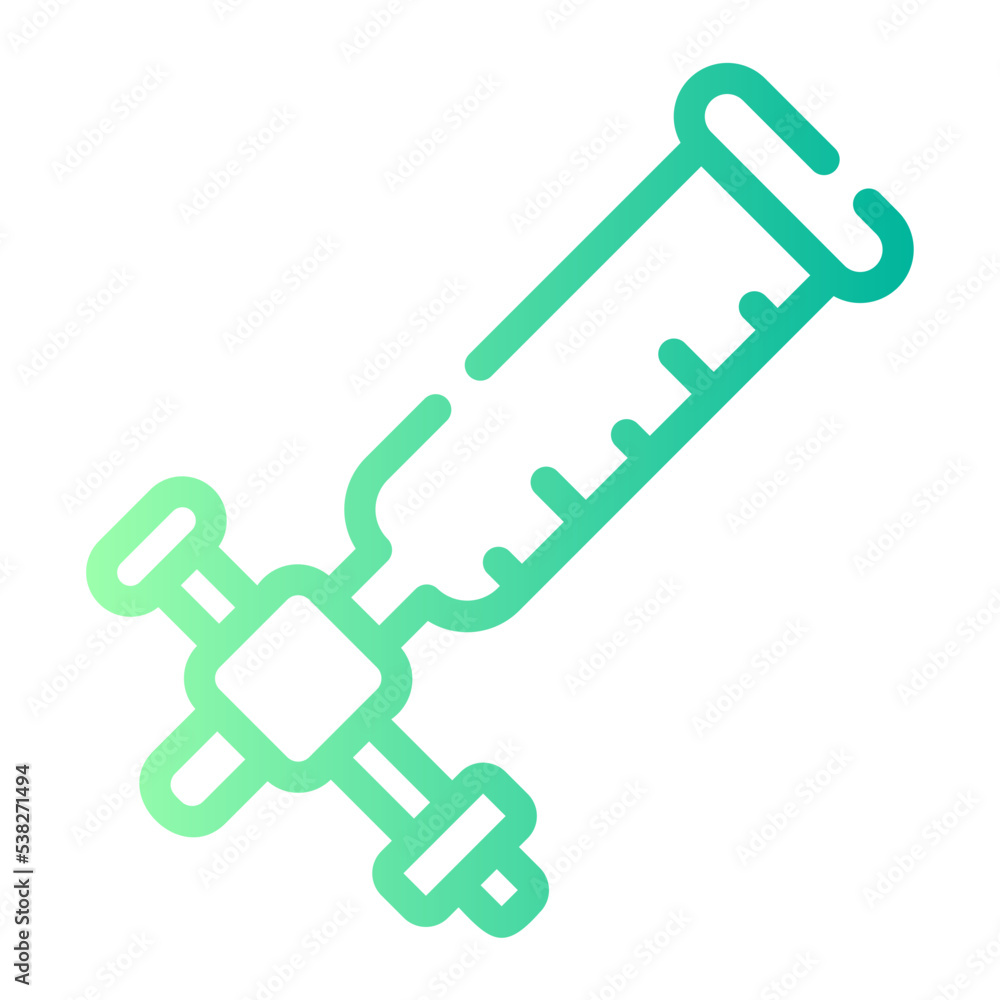 burette gradient icon burette gradient icon