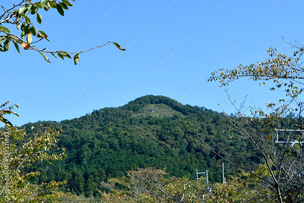 大文字山と青空 大文字山と青空