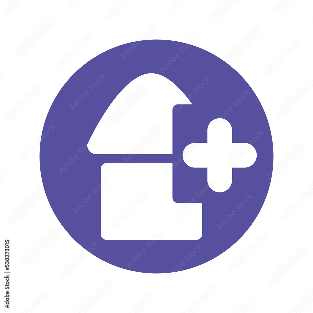 Facility icon vector in trendy and unique design style in purple color. Simple Symbol concept from back to school theme collection. Suitable for many purposes design. Facility icon vector in trendy and unique design style in purple color. Simple Symbol concept from back to school theme collection. Suitable for many purposes design.