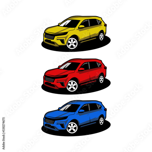 Set Automotive Car Collection Logo Design © EmotBaskoro