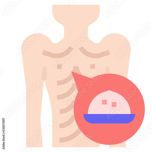 lack of food icon