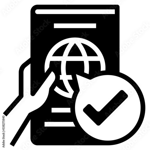 legal migrant icon