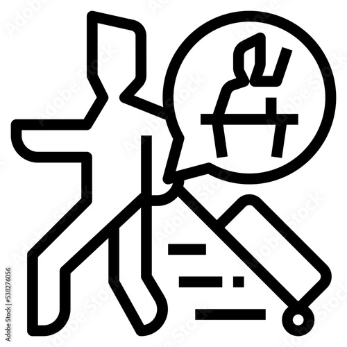 political refugee icon