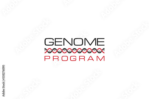 DNA logo Deoxyribonucleic acid  Genetic human molecular genome program Biological Technologies