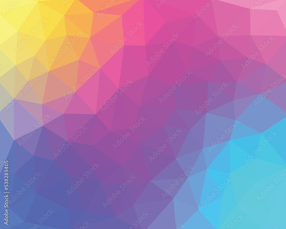 vector theme geometric colorful pattern.