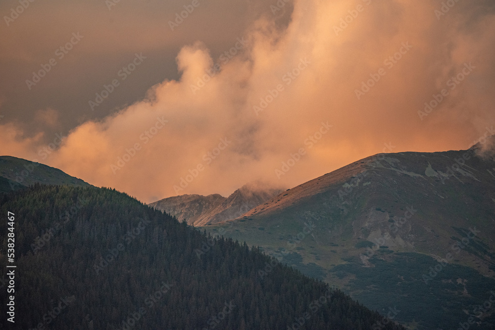 clouds over mountains, West Tatras clouds over mountains, West Tatras