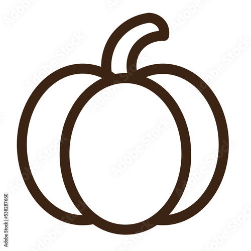 bell pepper capsicum paprika pepper pimiento sweet pepper outline icon