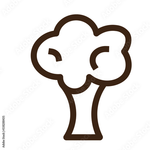 broccoli eating food fruit healthy paleo vegetables outline icon