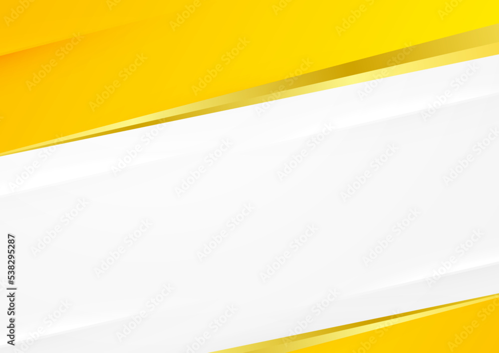 Modern orange yellow white abstract background for business presentation design template Modern orange yellow white abstract background for business presentation design template