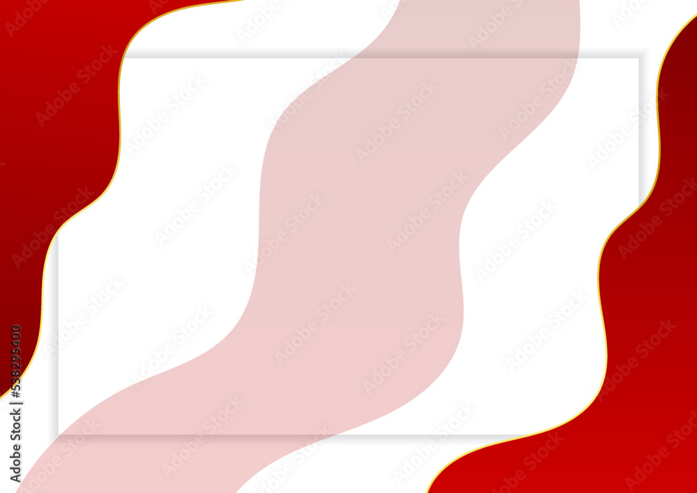 Modern red white abstract background for business presentation design template Modern red white abstract background for business presentation design template