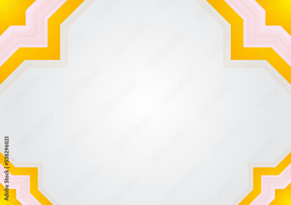 Modern orange yellow white abstract background for business presentation design template Modern orange yellow white abstract background for business presentation design template