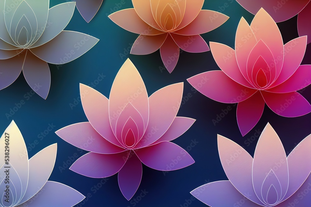 beautiful lotus flowers and flower pattern beautiful lotus flowers and flower pattern