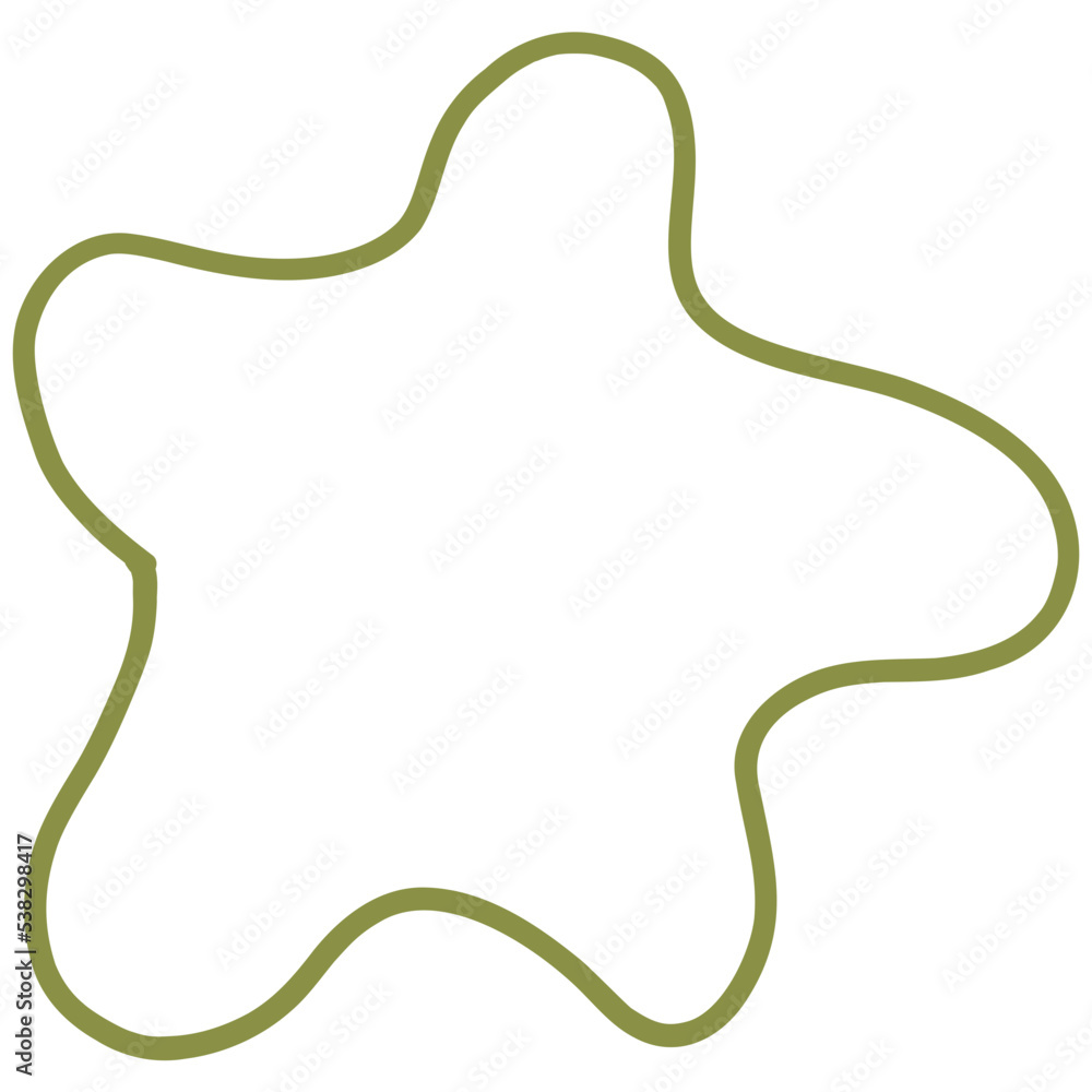 Hand drawn abstract doodle line Hand drawn abstract doodle line