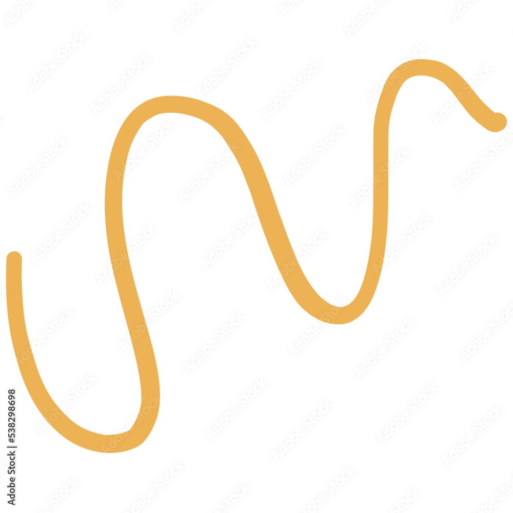 Hand drawn abstract doodle line Hand drawn abstract doodle line