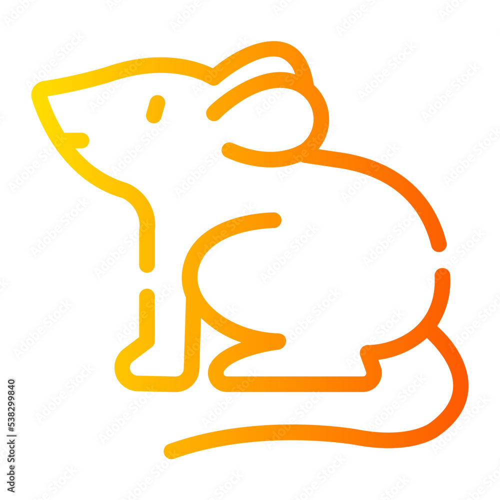 mouse gradient icon mouse gradient icon
