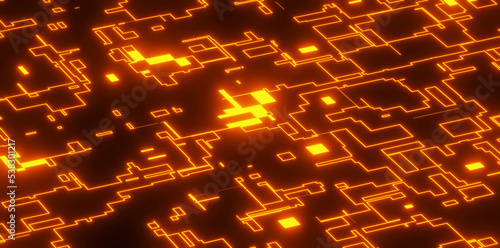 Abstract technology backgro...