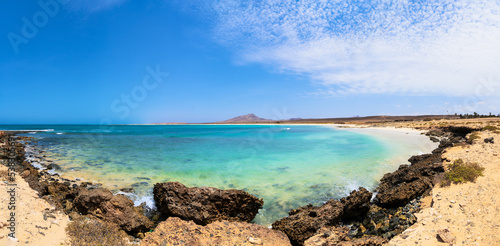 Panoramic view of Ervatao Beach