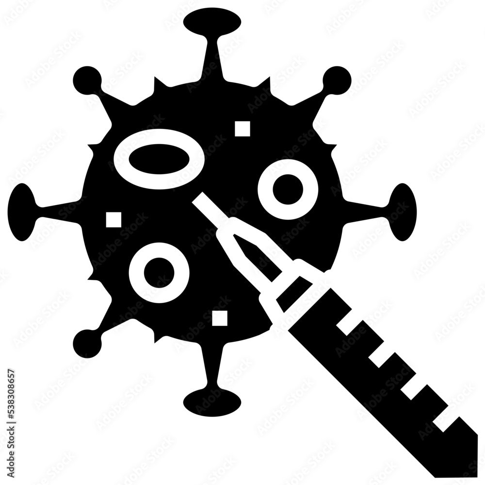 Vaccine injection icon symbol element Vaccine injection icon symbol element
