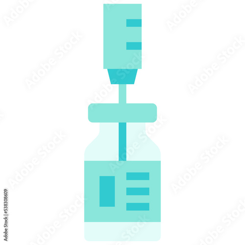 Vaccine drug icon symbol element