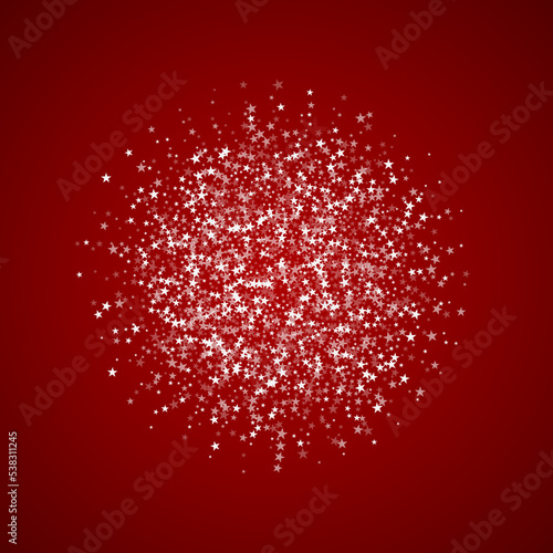 Beautiful snowfall christmas background. Subtle