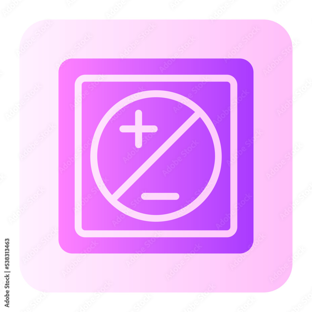 contrast gradient icon