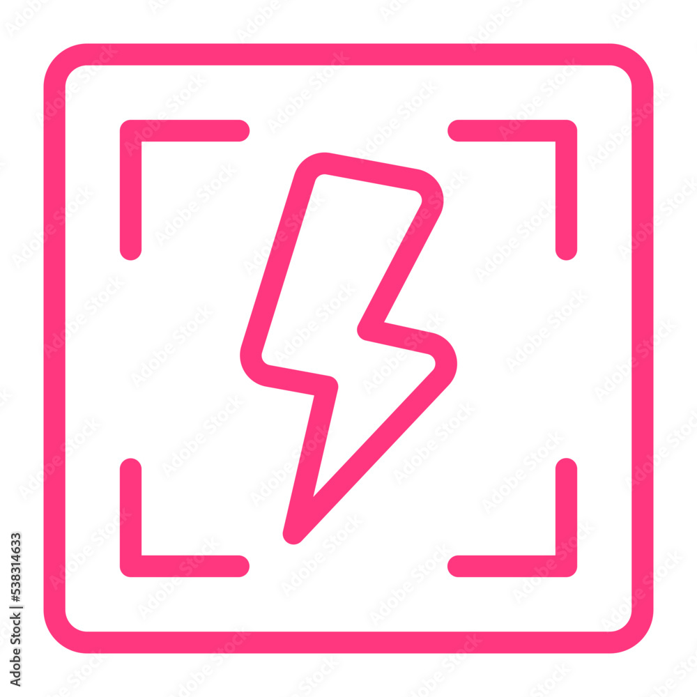 flash gradient icon flash gradient icon