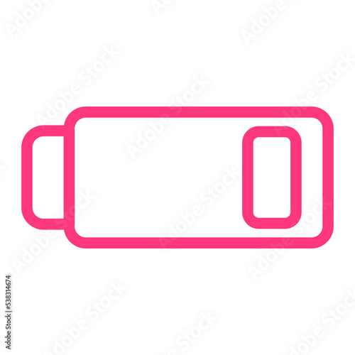 low battery gradient icon