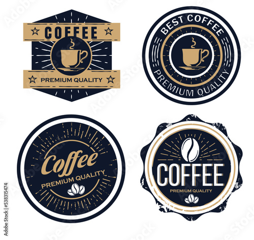 Foto Coffee shop logo design