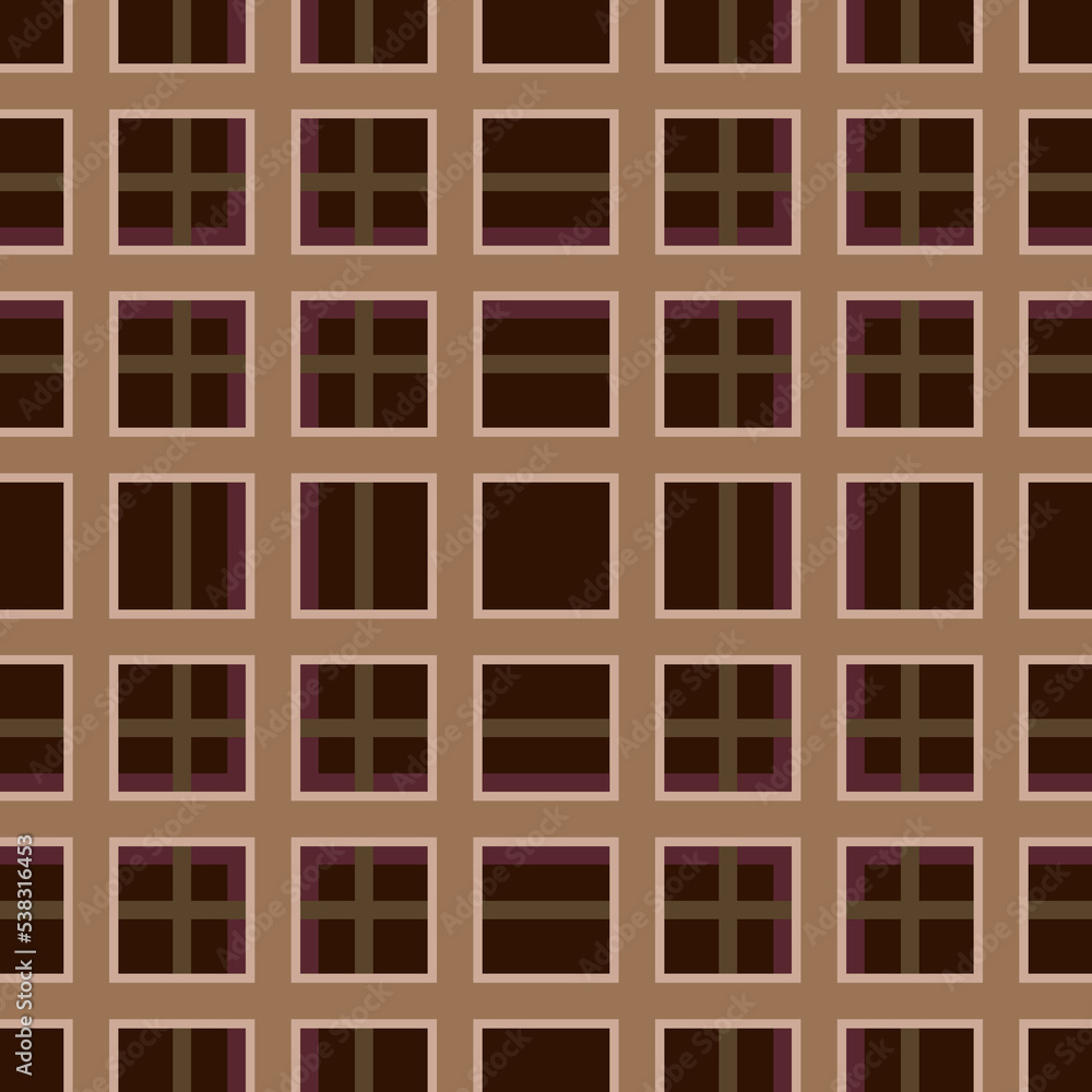 Obraz premium Seamless checkered print. Tartan background pattern for tablecloths, textiles, wallpaper, wrapping paper