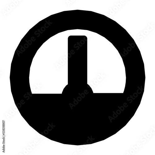 Speedometer Vector Icon