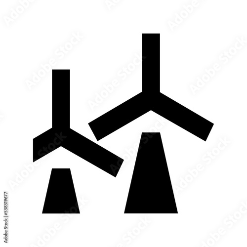 Windmill Vector Icon