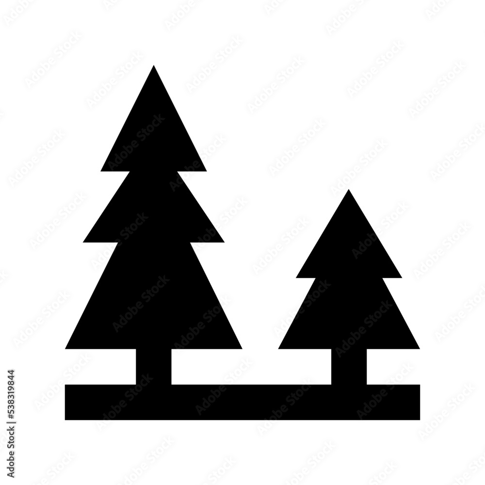 Trees Vector Icon Trees Vector Icon