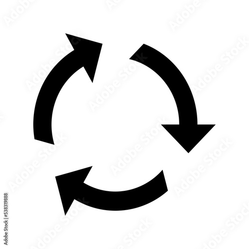 Refresh Arrows Vector Icon