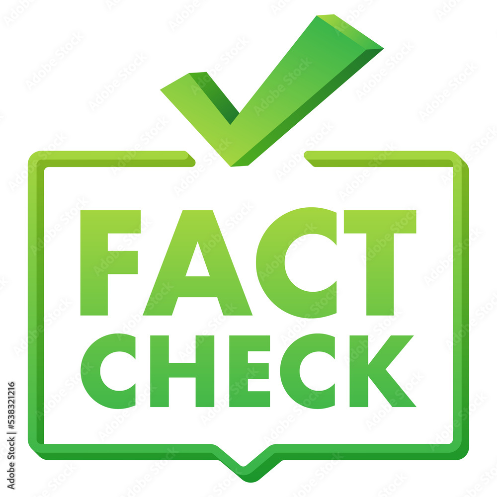 Fact check. Concept of thorough fact-checking or easy compare evidence. Vector stock illustration. Fact check. Concept of thorough fact-checking or easy compare evidence. Vector stock illustration.