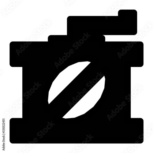 Coffee Mill Vector Icon