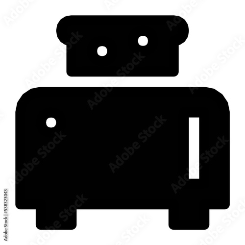 Toaster Vector Icon