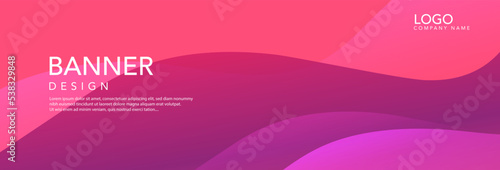 Abstract Pink background, Abstract Colourful Fluid Wave Background, Pink banner 
