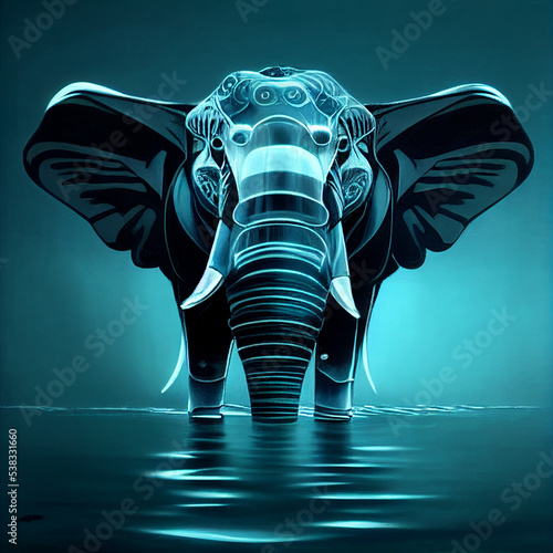 3d elephant in the dark