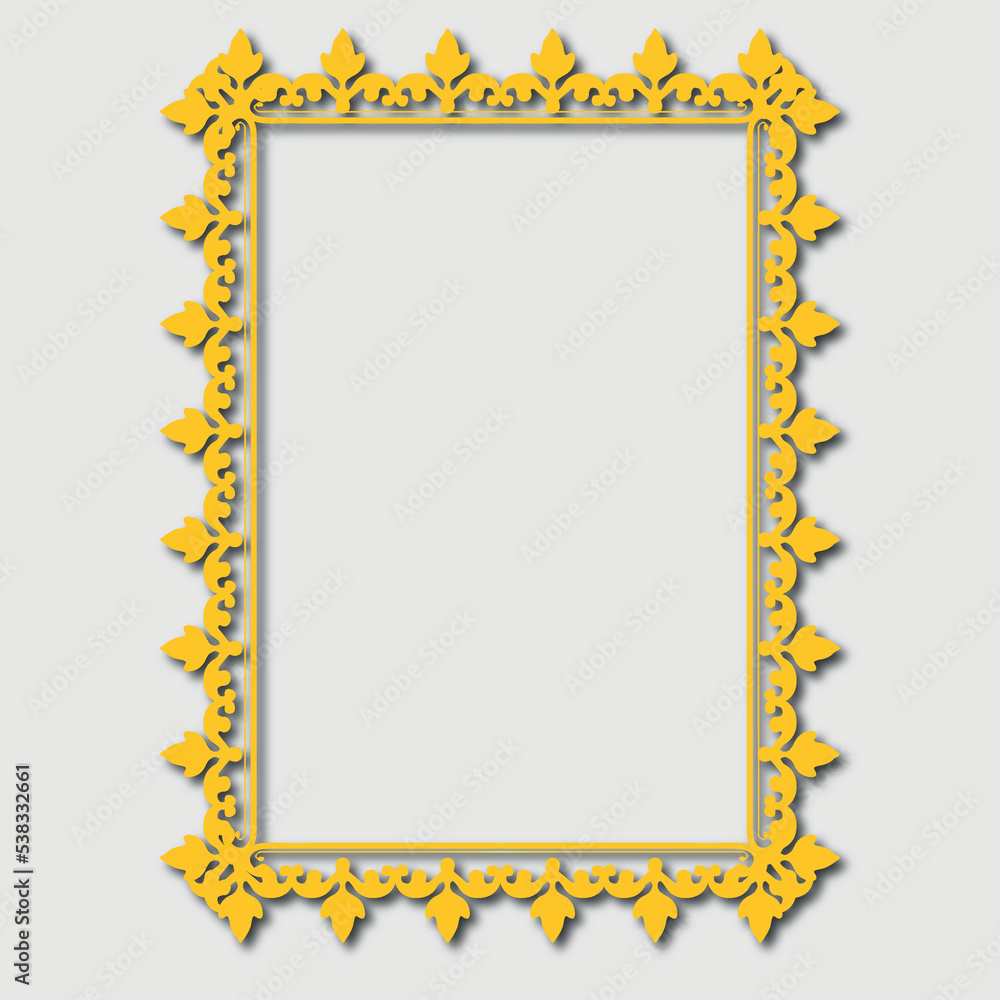 Frame, in the style of an ornament, Vector illustration eps 10, Art. Frame, in the style of an ornament, Vector illustration eps 10, Art.