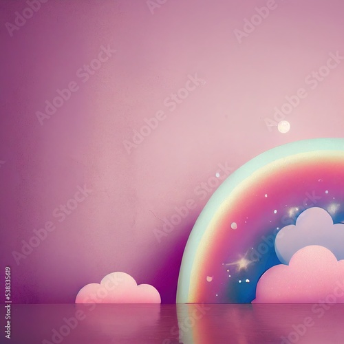 Cute pastel background photo