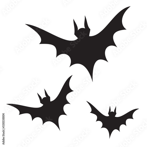 halloween bats vampire, halloween pattern black bats flying shadows silhuette