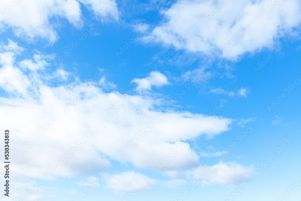 Sunny day clouds . White cloudscape in the daytime Sunny day clouds . White cloudscape in the daytime