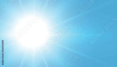 Blue background with glowing light effect design