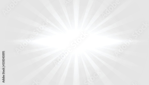 Gray white background with glowing light effect design photo