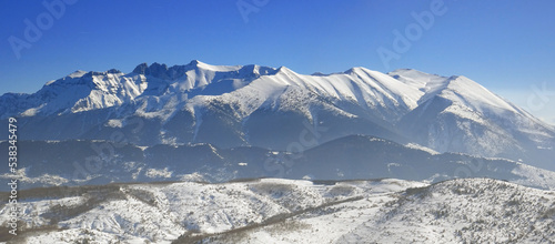 A breathtaking panorama of the world famous Mount Olympus in Greece © Paschalis Bartzoudis