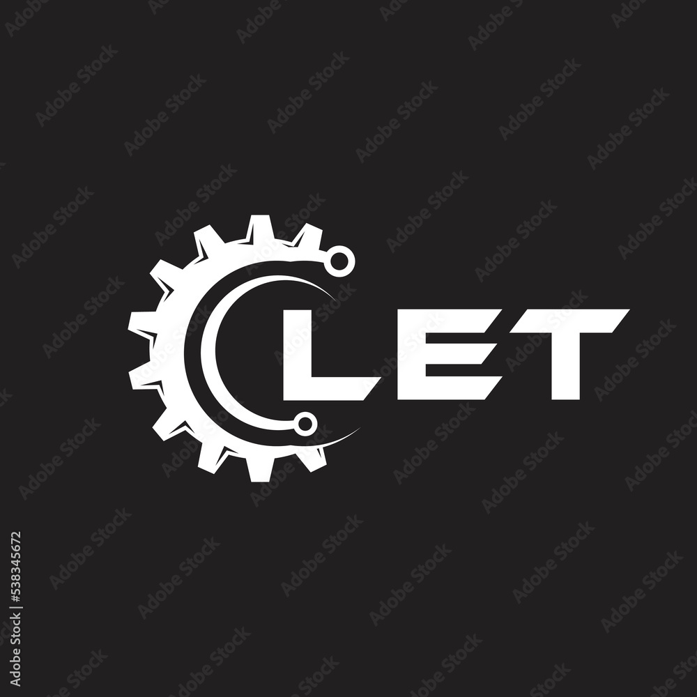 LET letter technology logo design on black background. LET creative initials letter IT logo concept. LET setting shape design.
LET letter technology logo design on black background. LET creative initials letter IT logo concept. LET setting shape design.