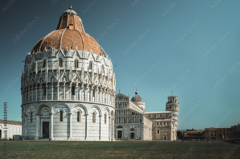 Bauwerke in Pisa, Italien