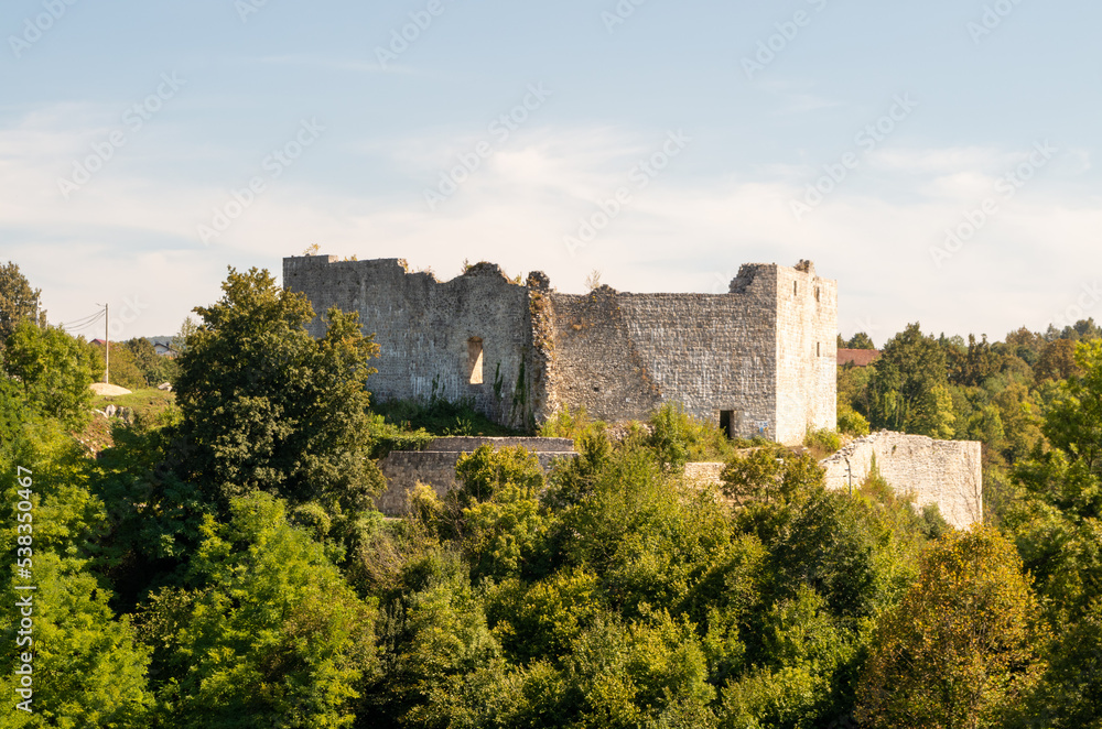 Ruins of the Slunj Castle Ruins of the Slunj Castle